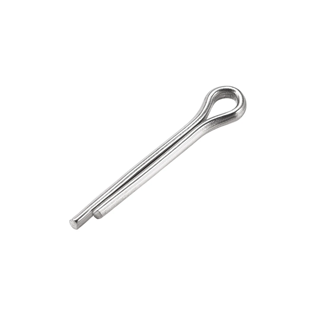 

uxcell 120Pcs Split Cotter Pin - 2mm x 12mm 304 Stainless Steel 2-Prongs Silver Tone for Secure Clevis Pins,Castle Nuts