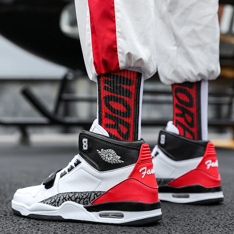 Мужская Баскетбольная обувь высокого качества для мальчиков детская в стиле