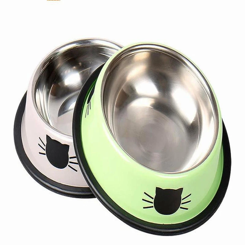 Новые миски для собак и кошек из нержавеющей стали дорожный автомобильный Фидер