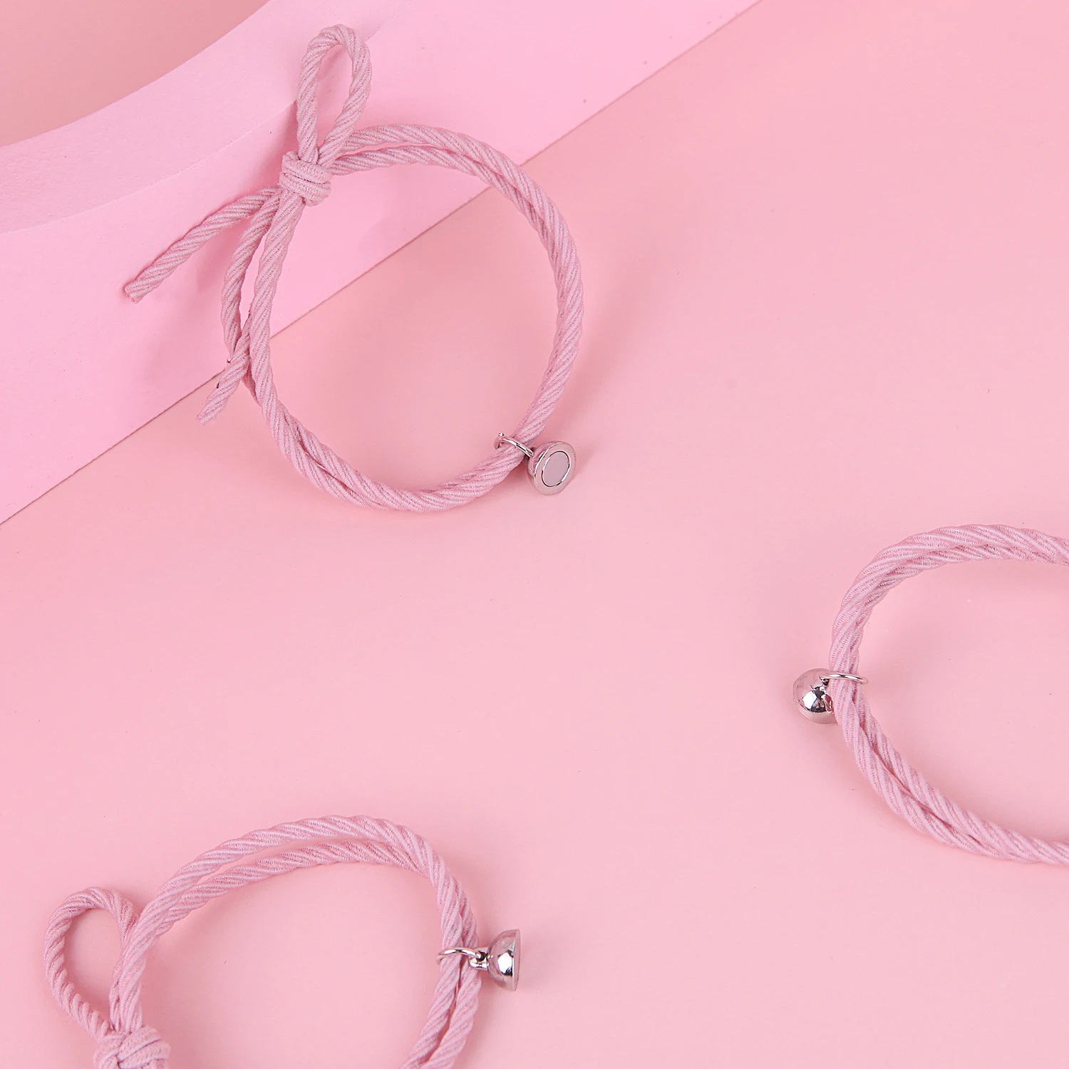 Новые магнитные плетеные браслеты с притягивающими парами для студентов хороших