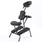 Современное портативное массажное кресло с кожаной подушкой и сумкой для переноски, мебель для салона, регулируемое массажное кресло для тату, стоматологического спа, распродажа