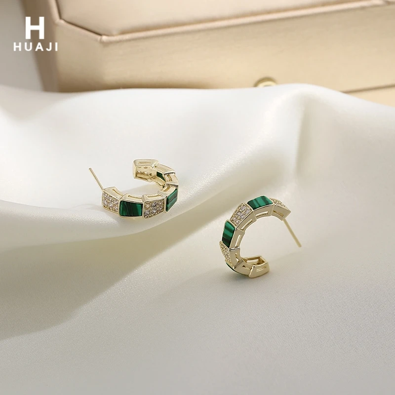 

Internet Celebrity High-Grade Earrings 2021 New Fashion Earrings Simple Elegant Korean 925 Silver Needle Circle Earrings Women