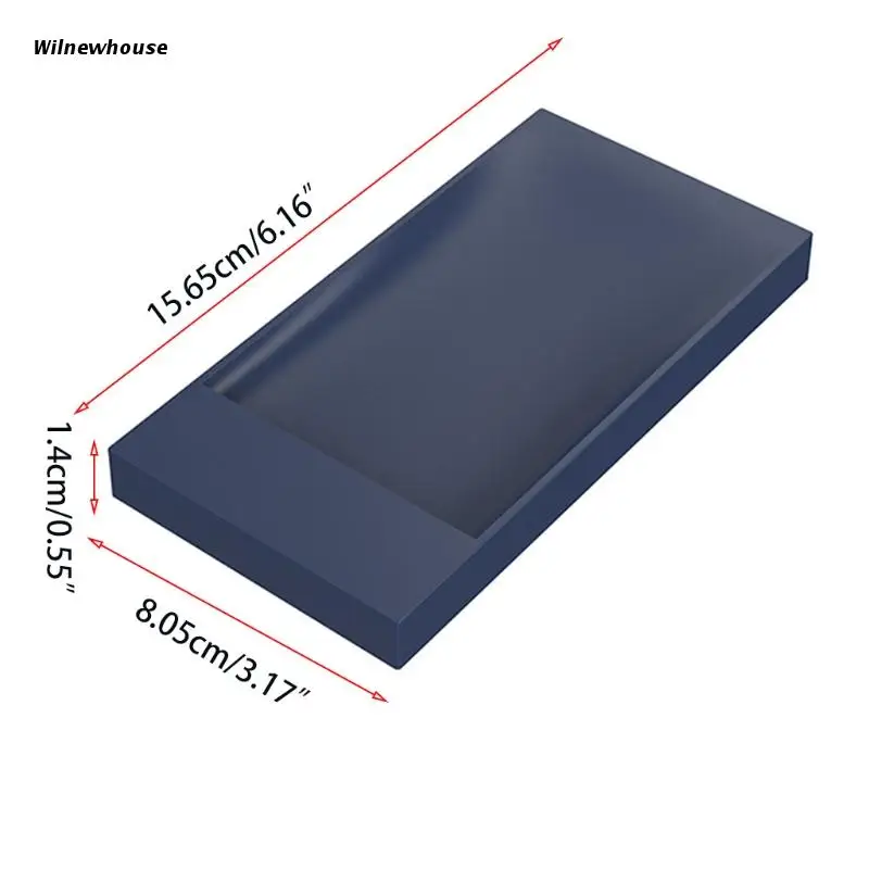 

F63A Countertop Soap Dishes Soap Storage Tray for Bathroom Kitchen Easy to Use