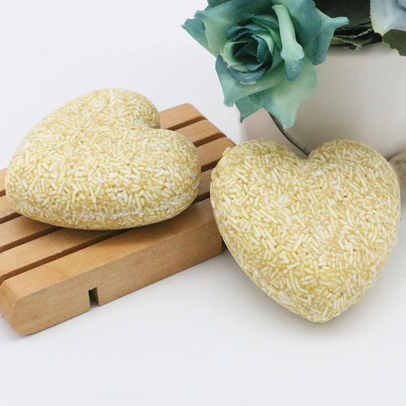 

Skin Lightening Handmade Soap Lavender Ginger Shampoo Soap Nourishing Cleaning Hair Care