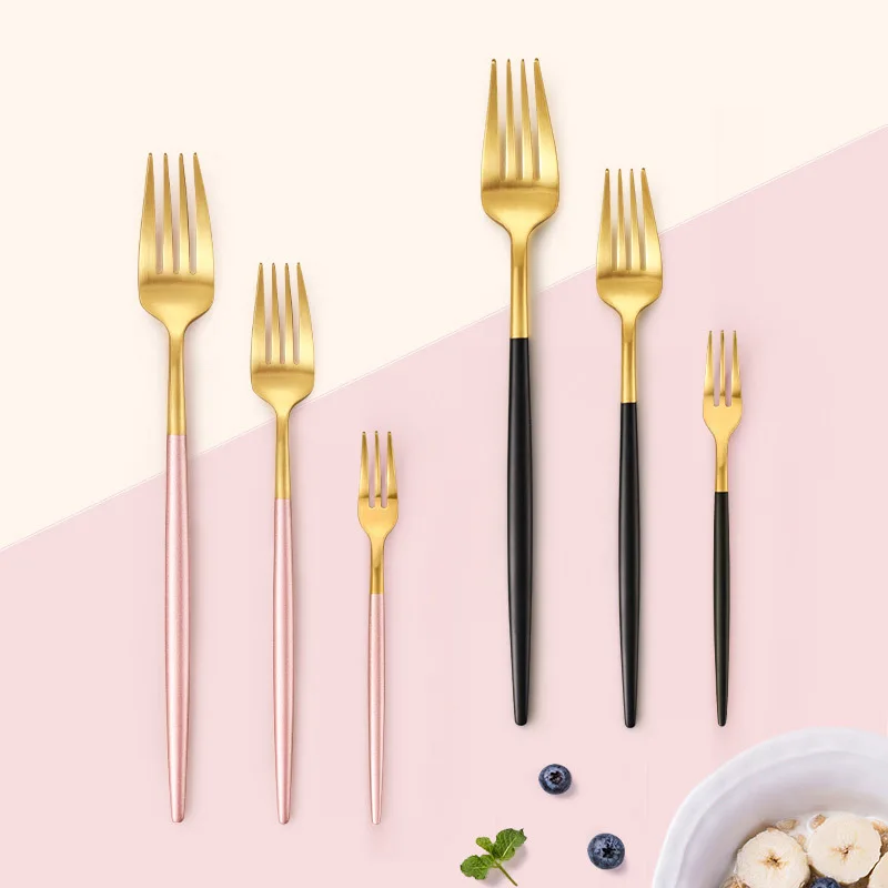 Набор вилок для чая из нержавеющей стали 6 шт.|Вилки| |