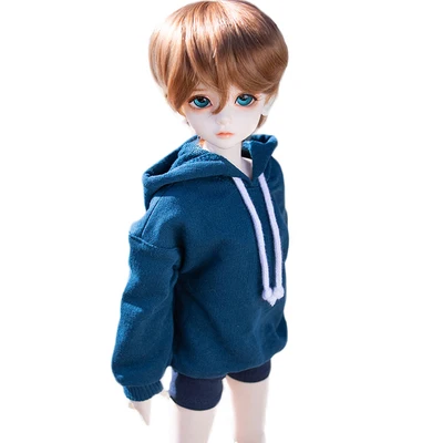 Полный комплект SD 1/4 BJD кукла Бори B Синяя толстовка мальчик высокое качество