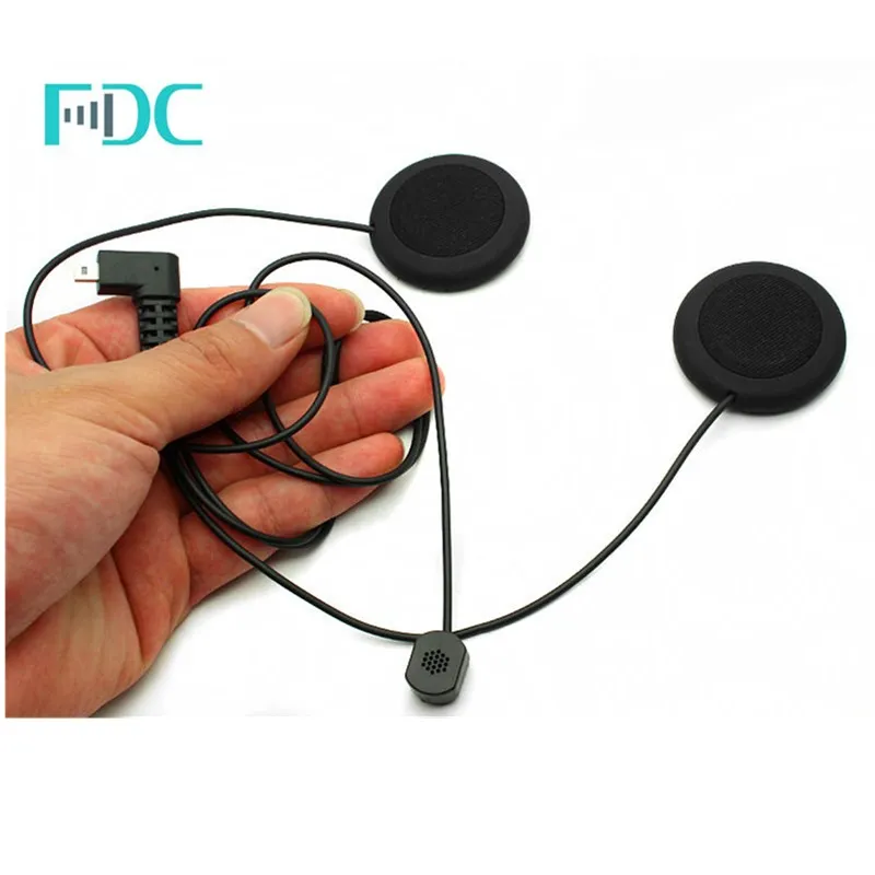 FDC Набор из наушников и микрофона с мягким кабелям для T-COM Bluetooth интерком-гарнитура