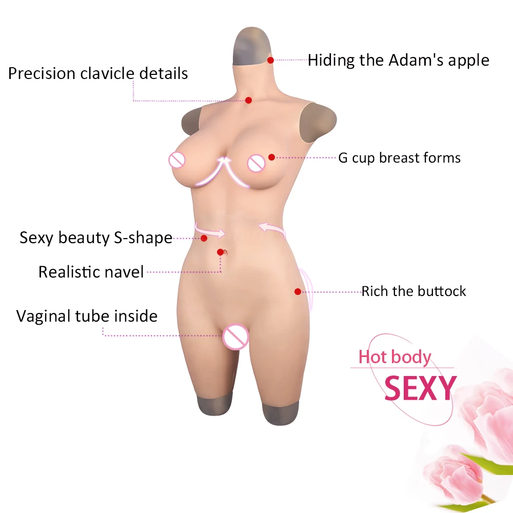 Реалистичная силиконовая накладная грудь искусственная чашка D 3 точечное