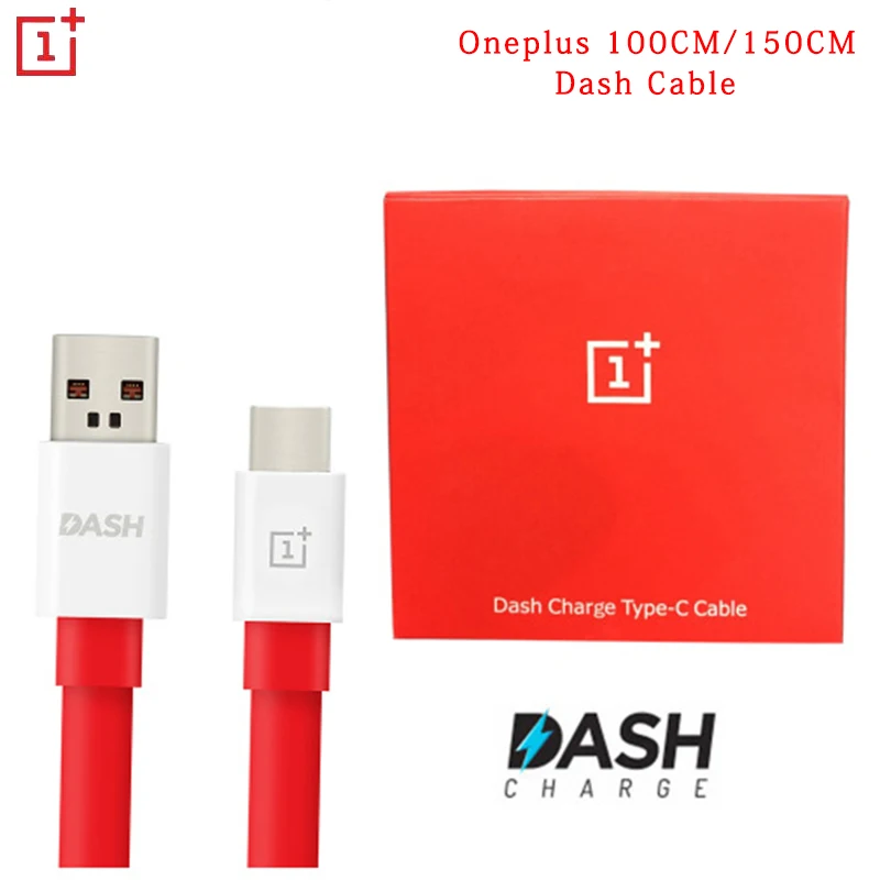 Оригинальный тире кабель 5 в 4A 100 см Лапша USB TYPE C для быстрой зарядки данных Oneplus 3 3T