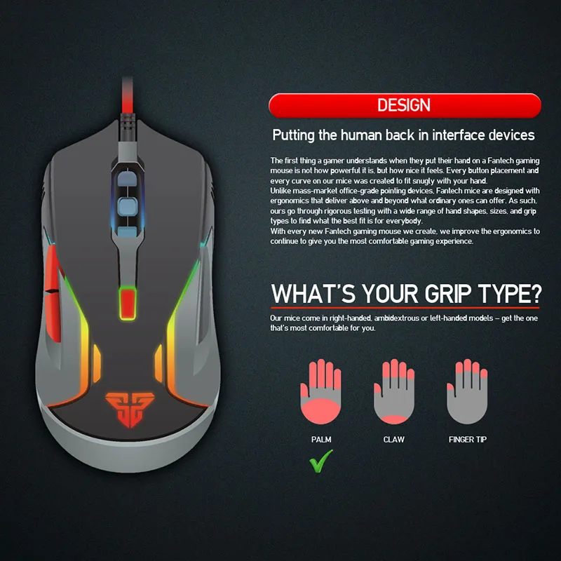 

Gaming Mouse Wired USB 6D Buttons DPI 4 Modes 1.8M LED Light Fashion For Computer JR Deals