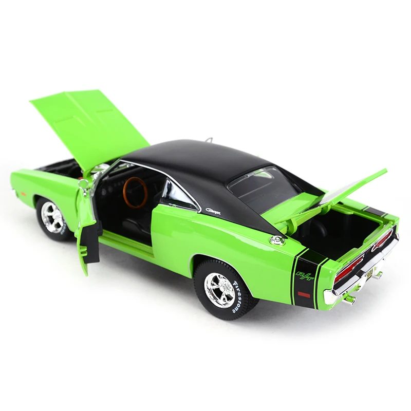 Maisto 1:18 1969 Dodge Charger R/T спортивный автомобиль статическая имитация литая модель