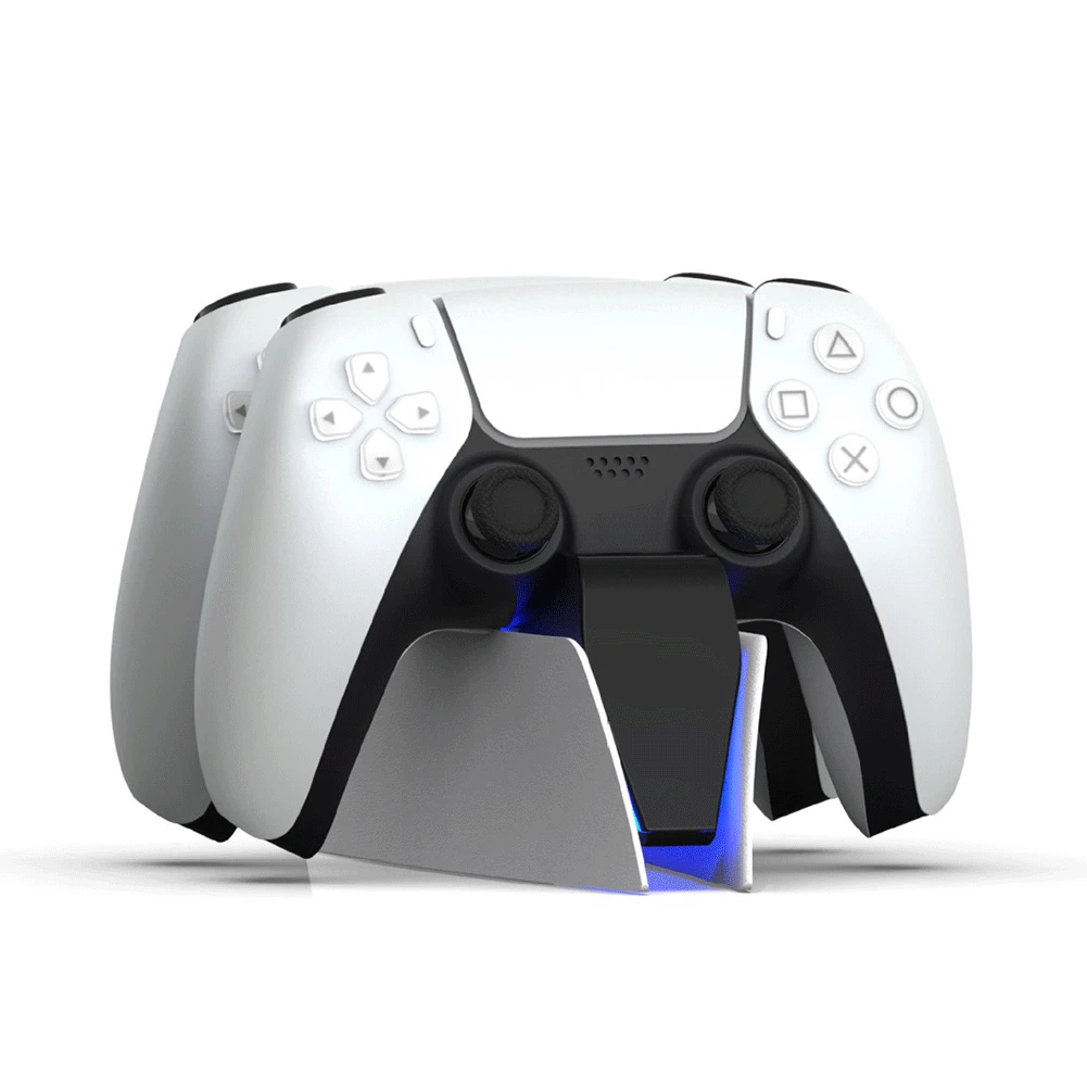 Зарядная док-станция для беспроводных геймпадов PlayStation 5 DualSense USB Type-C | Электроника