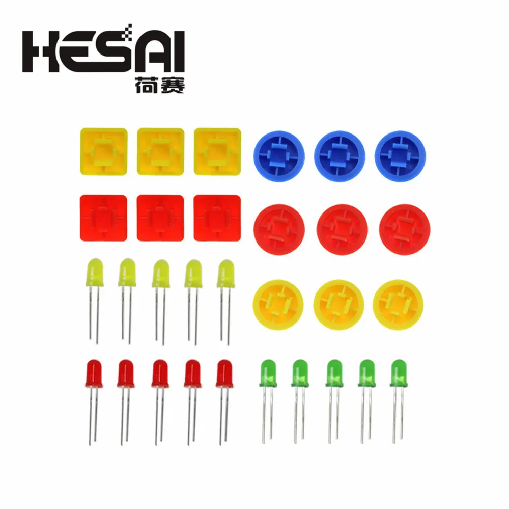 Стартовый товар Комплект UNO R3 светодиодный потенциометр тактовый выключатель