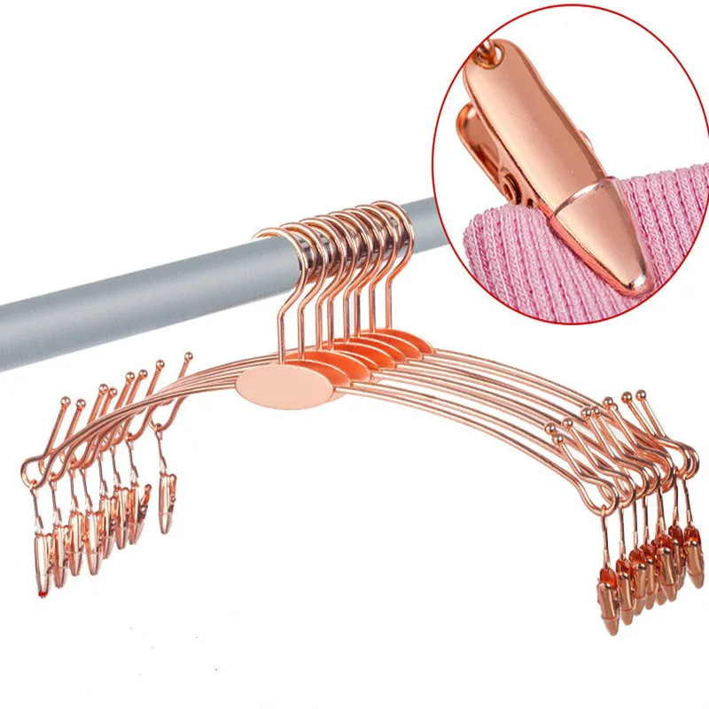 15 шт./лот металлическая прочная нескользящая вешалка нижнее белье сплав