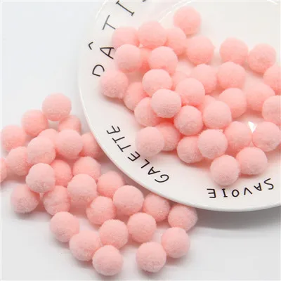 10mm 03 300pcs Мини Помпона смешанный Мягкий круглый Pompones шарики Пышная юбка с помпонами для малышей DIY одежды ручной работы рукоделия 8/10/15/20/25/30 мм - Цвет: 10mm 03 300pcs