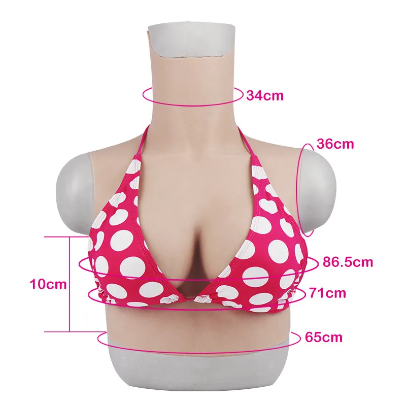 Breasts Transgender Crossdresser Silicone Big Fake Breast Forms C Cup Realistic Crossdressing False Enhancer Boobs Women Cosplay