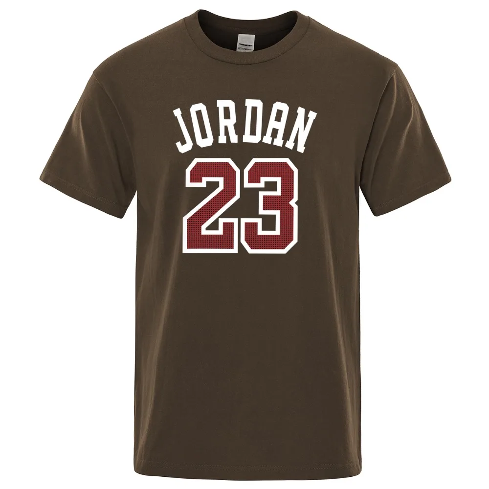Jordan 23 мужские футболки летние футболки мужские повседневные футболки хлопковые топы с круглым вырезом короткий рукав Футболка в стиле хип-хоп размера плюс 3XL
