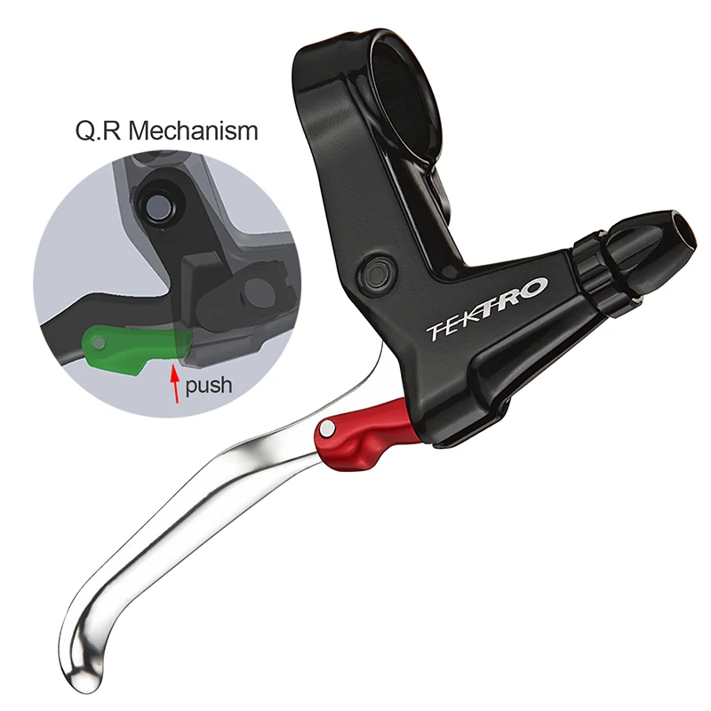 FL740 рычаг 164 г/пара гонщик шоссейный велосипед кованый Алюминий 3 пальца с тормоз