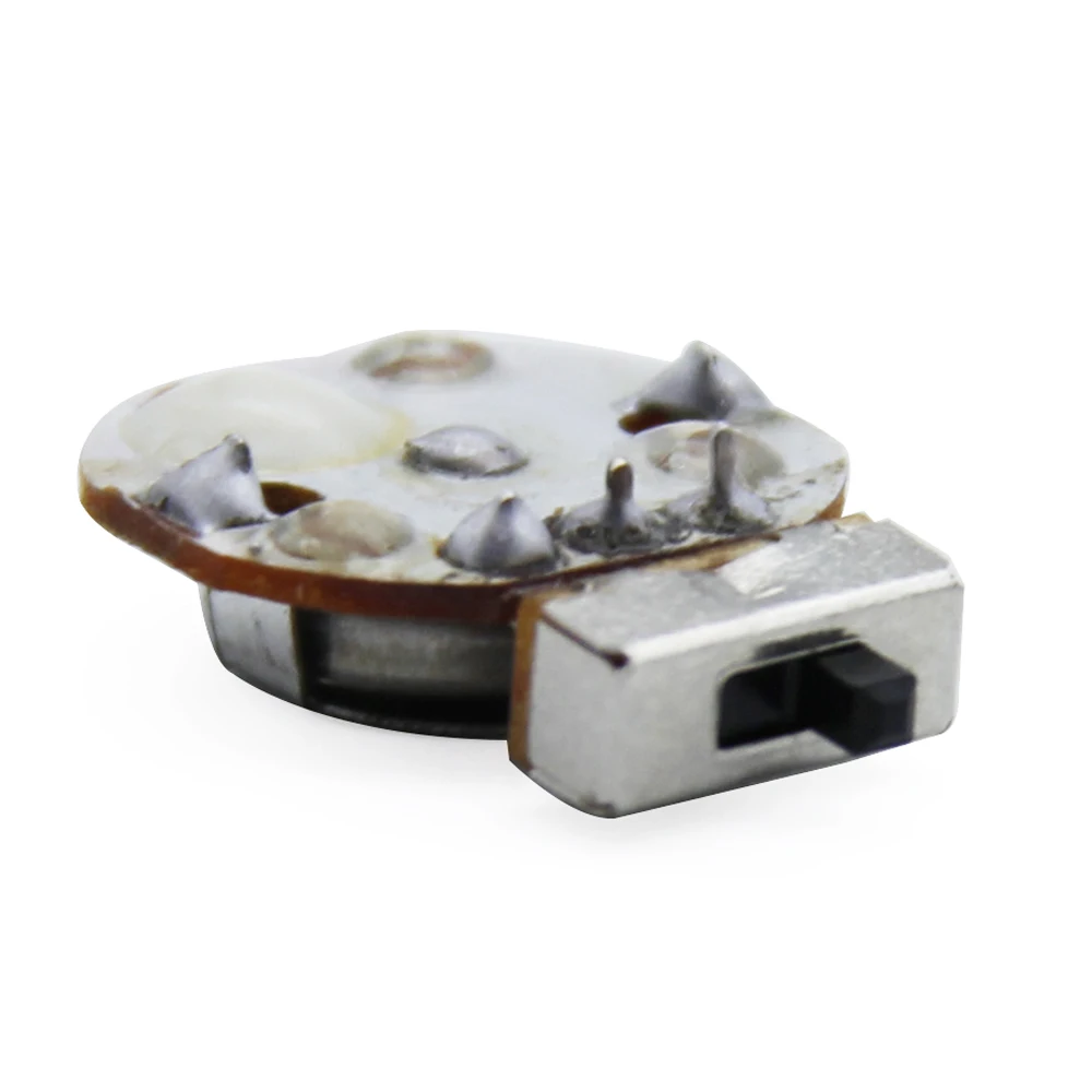 

New 20x15mm 50Pcs Luminous Light Up (With Switch)Flashing Battery Lamp for DIY Accessories for Hair Bows Making,50Yc7608