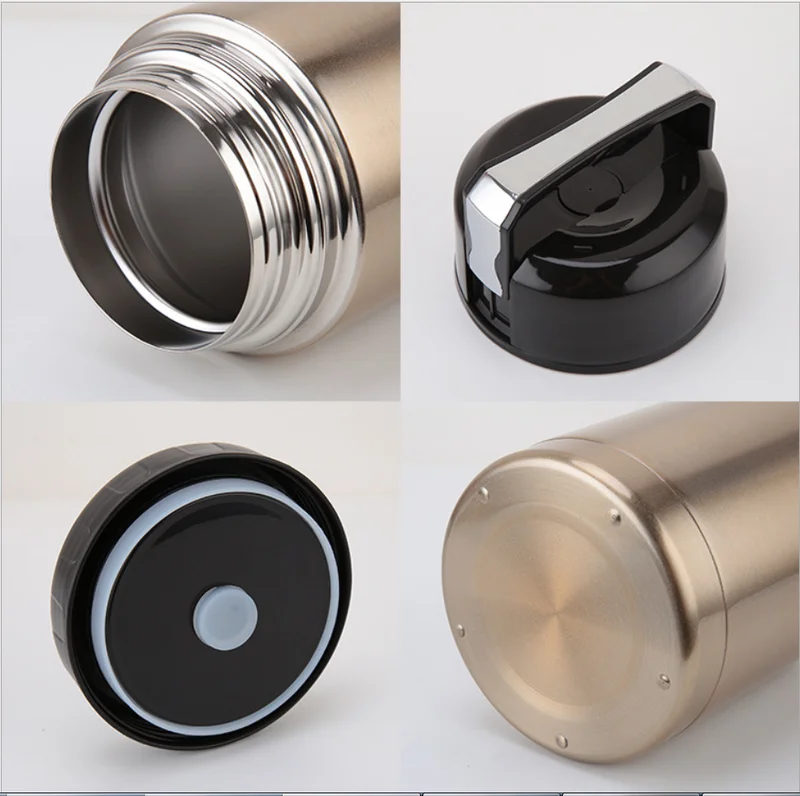 Большой Ёмкость 800 мл & 1000 Изолированная чашка с двойными стенками из нержавеющей