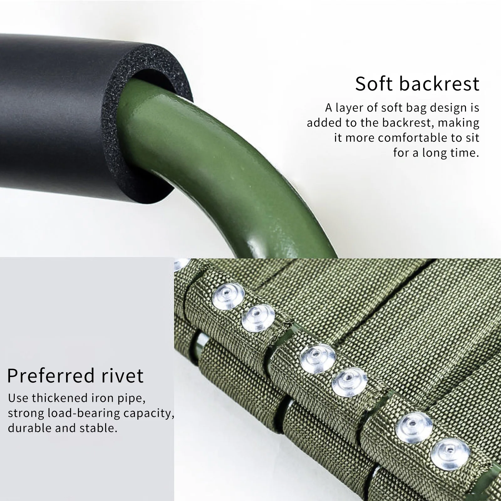 кресло для рыбалки стул Стул кемпинга на открытом воздухе гладкий портативный