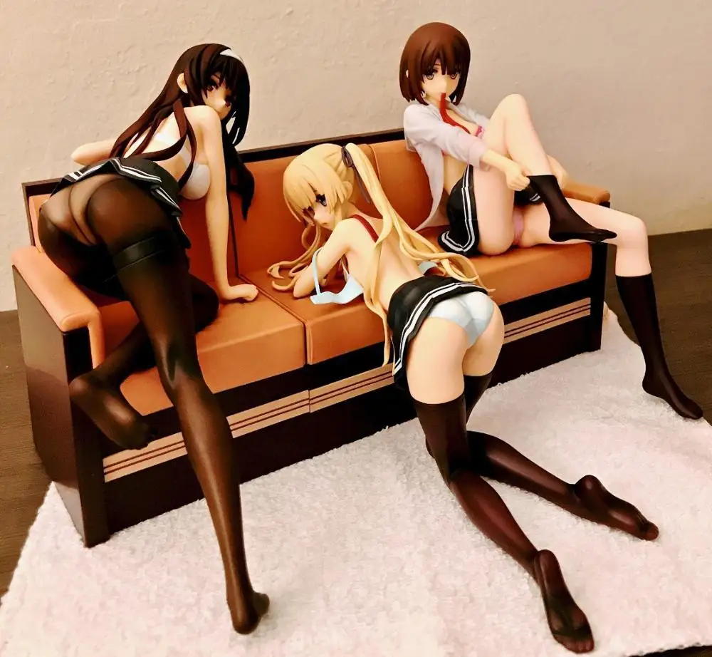 Misaki Kurehito Alphamax Kato Megumi Kasumigaoka utaha Spencer Eriri сексуальная фигурка девушки аниме ПВХ