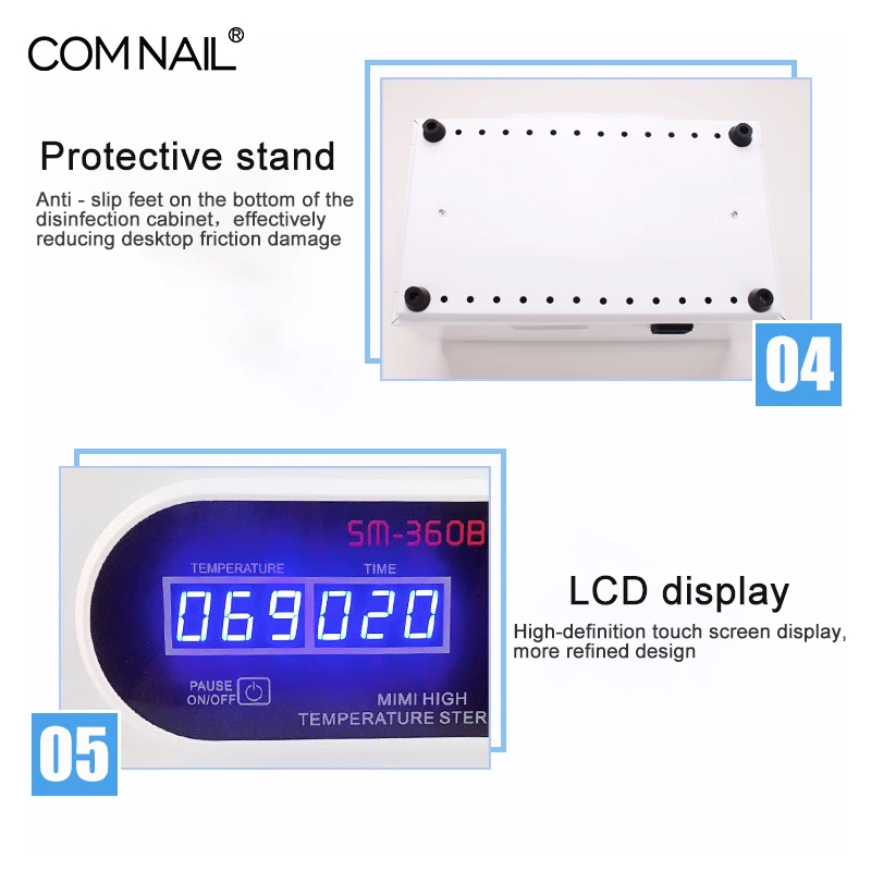 Профессиональный высокотемпературный стерилизатор Портативный для салонов и