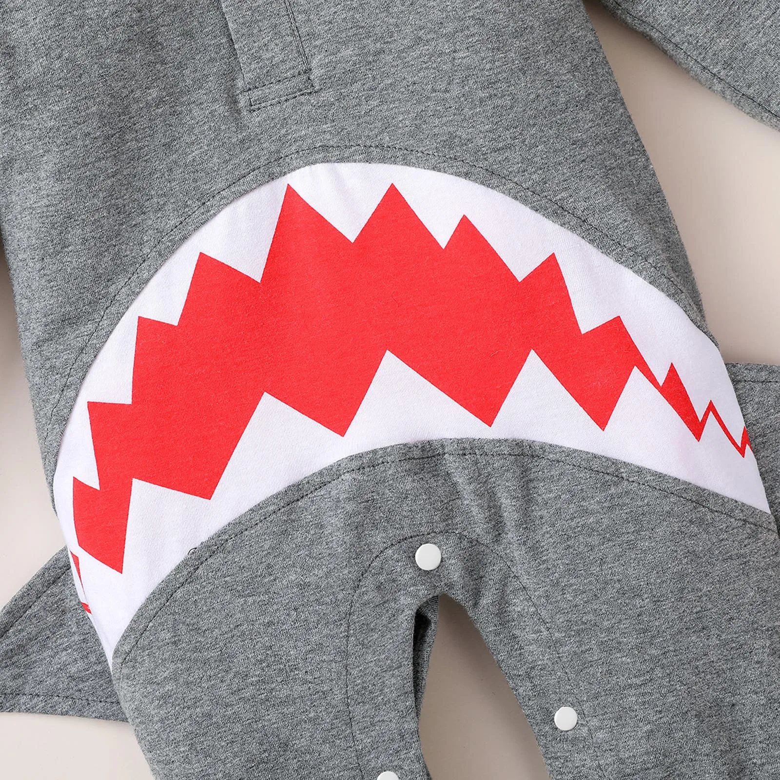 Детский хлопковый комбинезон с капюшоном длинным рукавом | Мать и ребенок