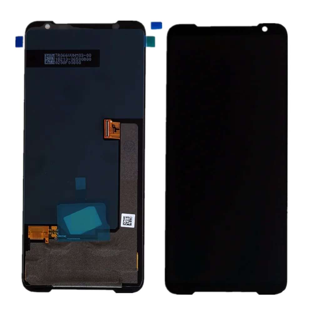 6 59 original amoled for asus rog 3 zs661ks lcd rog 3 display touch digitizer for asus rog phone 3 strix lcd screen replacement free global shipping