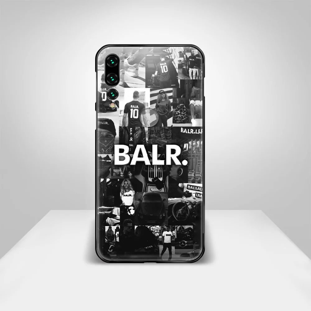 

luxury brand BALR Phone Case Cover Hull For XIAOMI Redmi 7a 8a S2 K20 NOTE 5 5a 6 7 8 8t 9 9s pro max black back trend shell art