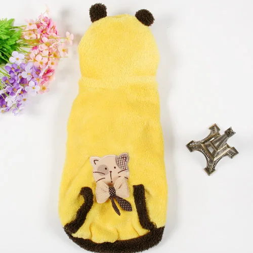 Одежда для кошек Кот Гарфилд голубой складной кот кошка без шерсти теплый