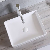 nordic ceramic washbasin square basin simple black bathroom european art washbasin home basin