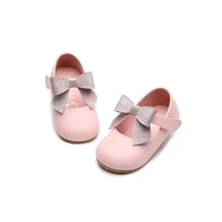 2019 bow princess shoes toddler girls wedding party shoesnon slip baby kid dress leather shoes for little girls 1 2 3 4 5 6 year