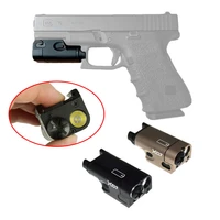tactical xc1 mini pistol gun light compact weapon light led flashlight for airsoft handgun m92 pistol lanterna used in glock