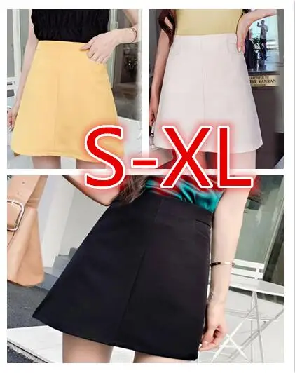 

Women A-line Skirt 2022 Summer High Waist Pleated Short Skirt For Women Mini Elegant Pocket Skirt Female