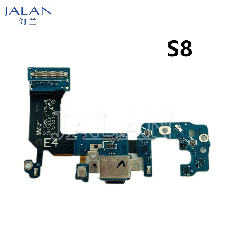 2PCS Charging Port For Samsung S8 S9 S10 Plus G950F G955F G960F G965F G973F G975F USB flex cable dock connector Repair Parts