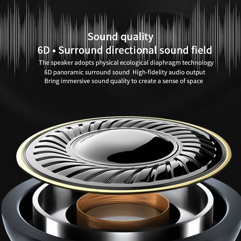 

Bone Conduction Wireless Bluetooth 5.0 Openear Earphone Outdoor Stereo Sports Waterproof Headphone With Microphone Headset