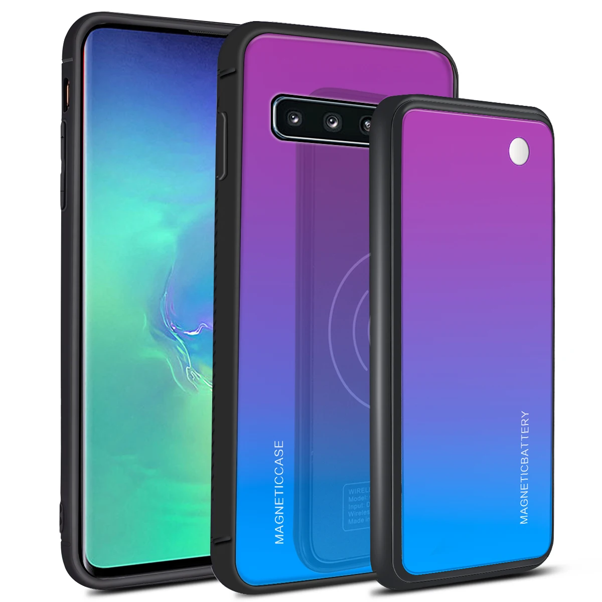 Для samsung Galaxy S10/S9/S10e/S10/Note 10/S8 S9 S10 Note 10 Plus чехол с 5000 мАч беспроводным зарядным устройством