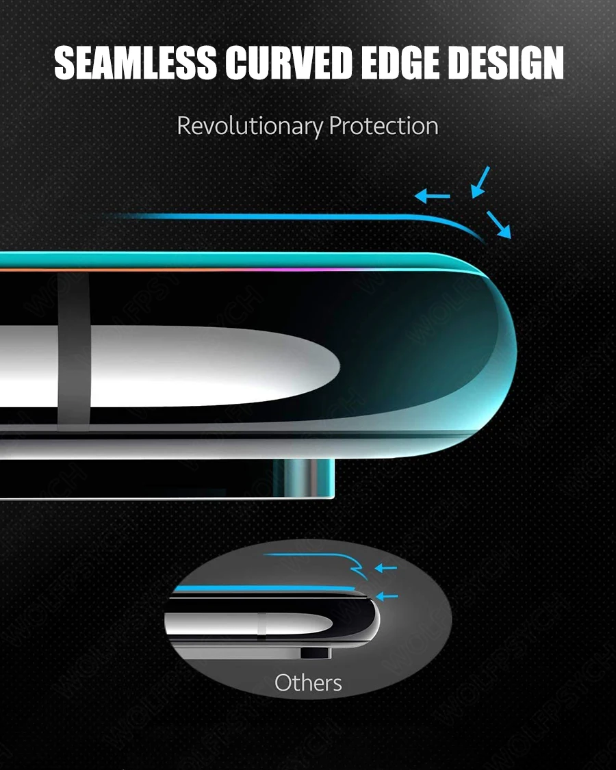 6D полное клеевое покрытие из закаленного стекла для Apple iPhone 11 Pro Max Защитная пленка для экрана для iPhone 11 Pro XR XS Max защита стекла