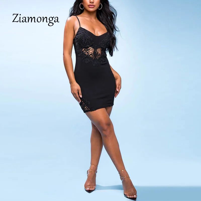 Ziamonga женское летнее платье 2019 модное прозрачное сексуальное вечернее для