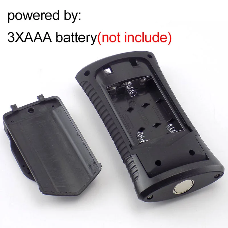 

2 LEDs COB work flashlight Protable hand Magnetic camping with Hook stand flash light torch lamp AAA battery working lighting