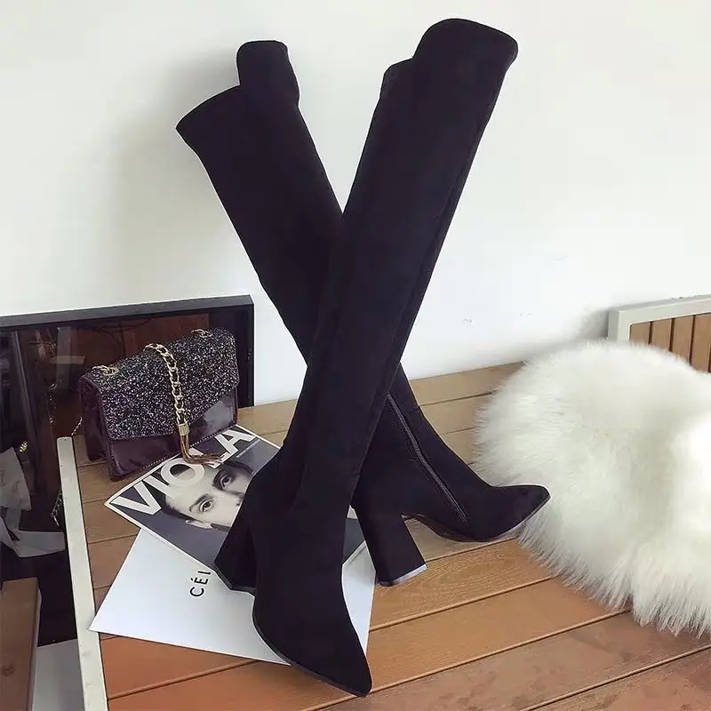 Китайский бренд Новинка 2020 года теплая Брендовая женская обувь на высоком