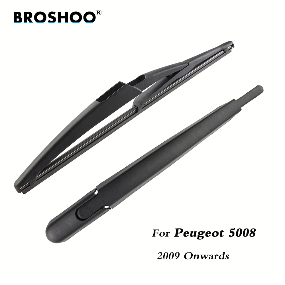 

BROSHOO Car Rear Wiper Blade Blades Back Windscreen Wiper Arm For Peugeot 5008 Hatchback (2009 Onwards) 295mm Auto Styling