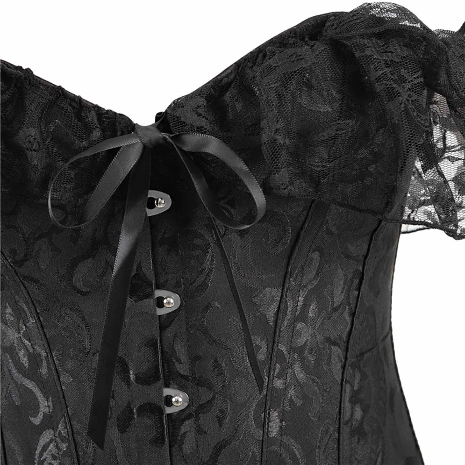 

Lace Corset Women's Boned Corsets Top Bandage Body Shaper OverbustBustier Shapewear Sexy Lingerie Slimming Trainer Waist Corset