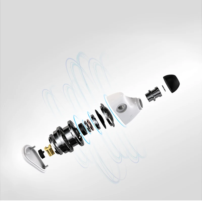 Наушники IBasso IT00 с проводом 3.5 мм в ушах, динамические наушники MMCX с двухкамерной графеновой катушкой для глубокого баса и высококачественного звука HIFI.