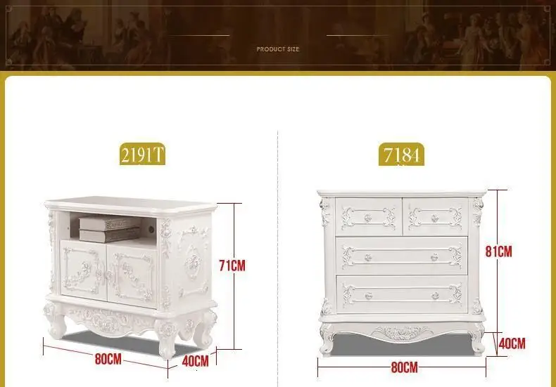 Ретро прикроватный столик Cocina Armarios тв стойка Европейский деревянный Mueble De Sala шкаф Органайзер мебель комод