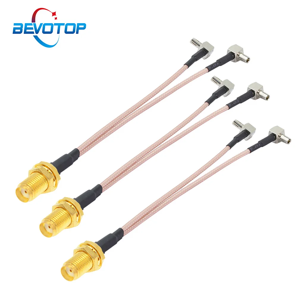 Удлинительный кабель с антенной 3G 4G гнездовой разъем SMA к двойному TS9 Y образному