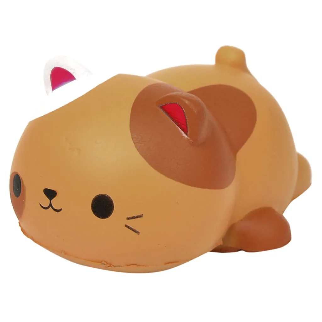 Модели сжимаемых игрушек милые мини игрушки в форме кошки мягкие животные