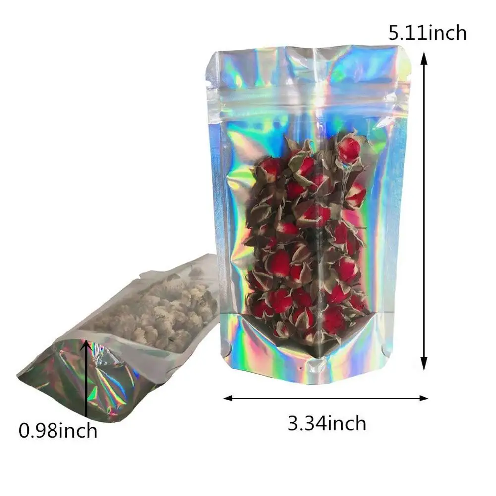 

100pcs Clear Resealable Plastic Zip Lock Bag Small Mini Ziplock Bags Small Plastic Zipper Bag Ziplock Packing Storage Bags
