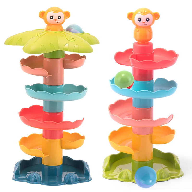 Детские мячи игрушка горка для детей пластиковый антистрессовый мяч Набор игры в